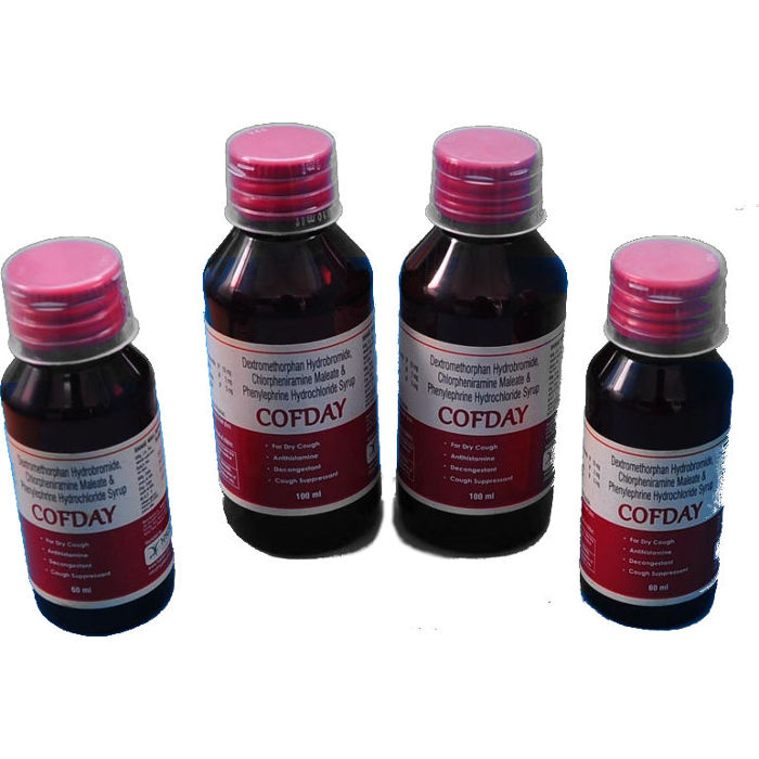 Cofday: Dextromethorphan Hydrobromide, Chlorpheniramine Maleate, Phenylepherine Hcl Syrup