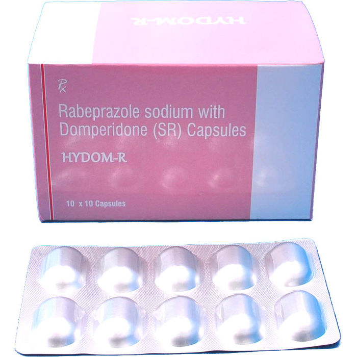 Hydom-R: Rabeprazole sodium with Domperidone (SR) Capsules